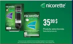 Jean Coutu NICORETTE Selected products offer