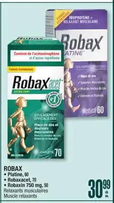 Jean Coutu ROBAX Muscle relaxants offer