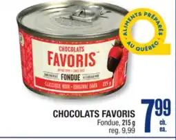 Jean Coutu CHOCOLATS FAVORIS offer