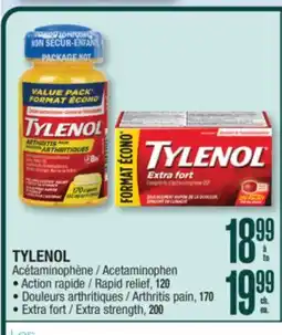 Jean Coutu TYLENOL Acetaminophen offer