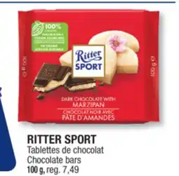 Jean Coutu RITTER SPORT Chocolate bars offer