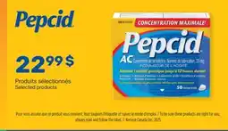Jean Coutu PEPCID Selected products offer