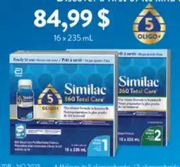 Jean Coutu SIMILAC 360 TOTAL CARE offer