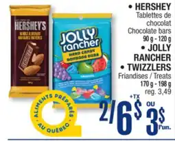 Jean Coutu HERSHEY, JOLLY RANCHER, TWIZZLERS Selected Products offer