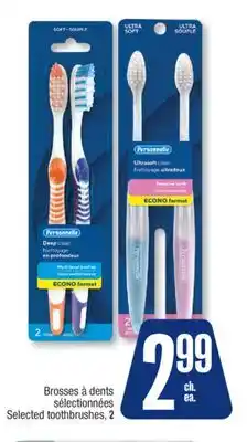 Jean Coutu Selected toothbrushes offer