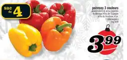 Marché Richelieu POIVRONS 3 COULEURS | 3 COLOR PEPPERS offer