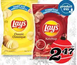 Marché Richelieu CROUSTILLES LAY'S | LAY'S POTATO CHIPS offer