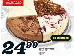 Marché Richelieu GÂTEAU AU FROMAGE IRRESISTIBLE | CHEESECAKE offer