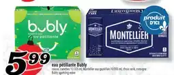 Marché Richelieu EAU PÉTILLANTE BUBLY | BUBLY SPARKLING WATER offer