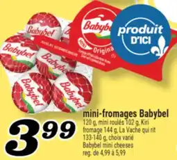 Marché Richelieu MINI‑FROMAGES BABYBEL | BABYBEL MINI CHEESES offer