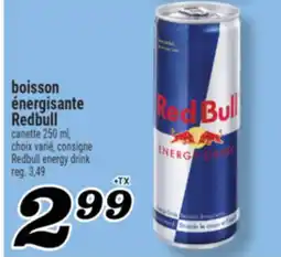 Marché Richelieu BOISSON ÉNERGISANTE REDBULL | REDBULL ENERGY DRINK offer
