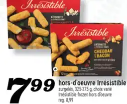 Marché Richelieu HORS-D'OEUVRE IRRÉSISTIBLE |IRRÉSISTIBLE FROZEN HORS D'OEUVRE offer