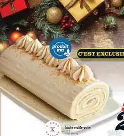 Marché Richelieu BÛCHE ÉRABLE-POIRE | MAPLE-PEAR LOG offer