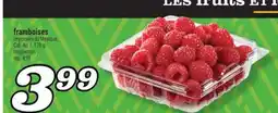 Marché Richelieu FRAMBOISES | RASPBERRIES offer