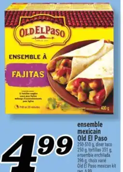 Marché Richelieu ENSEMBLE MEXICAIN OLD EL PASO | OLD EL PASO MEXICAN KIT offer