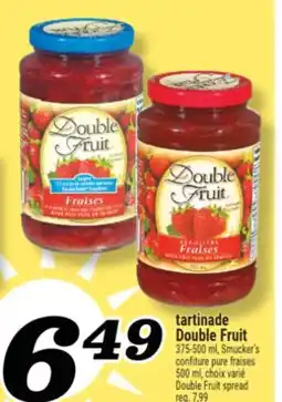 Marché Richelieu TARTINADE DOUBLE FRUIT | DOUBLE FRUIT SPREAD offer