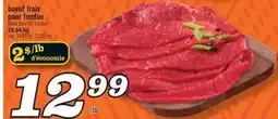 Marché Richelieu BOEUF FRAIS POUR FONDUE | FRESH BEEF FOR FONDUE offer