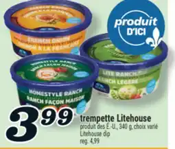 Marché Richelieu TREMPETTE LITEHOUSE | LITEHOUSE DIP offer