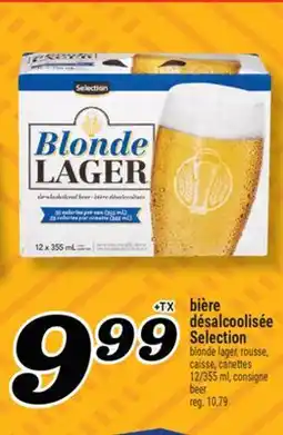 Marché Richelieu BIÈRE DÉSALCOOLISÉE SELECTION | BEER offer