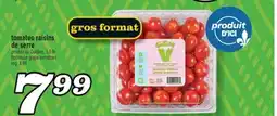 Marché Richelieu TOMATES RAISINS DE SERRE | HOTHOUSE GRAPE TOMATOES offer