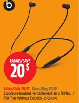 Canadian Tire Flex True Wireless Earbuds offer