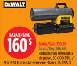 Canadian Tire 80K BTU Forced-Air Kerosene Heater offer