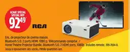 Canadian Tire Home Theatre Projector Bundle offer