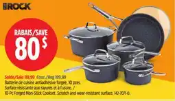 Canadian Tire Heritage The Rock 10-Pc Forged Non-Stick Cookset offer