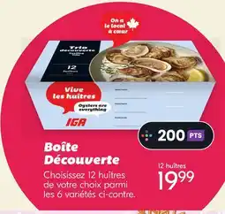 IGA Discovery Box offer