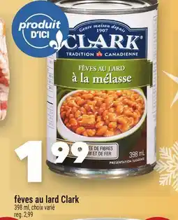 Marche Ami Fèves au lard Clark offer