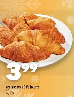 Marche Ami CROISSANTS 100% BEURRE offer