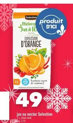 Marche Ami JUS OU NECTAR SELECTION offer