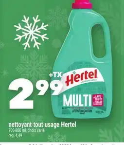 Marche Ami NETTOYANT TOUT USAGE Hertel offer