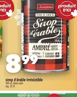 Marche Ami Sirop d'érable Irrésistible offer