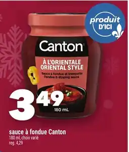 Marche Ami Sauce à fondue Canton offer