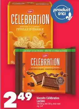 Marche Ami BISCUITS CÉLÉBRATION LECLERC offer