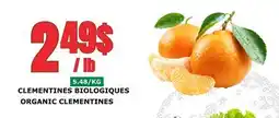 Marches Tau CLEMENTINES BIOLOGIQUES offer