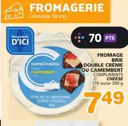 Marches Tradition COMPLIMENTS CHEESE offer