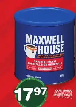 Marches Tradition MAXWELL HOUSE GROUND COFFEE offer