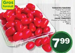 Marches Tradition GRAPE TOMATOES offer