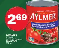 Marches Tradition AYLMER ACCENTS TOMATOES offer
