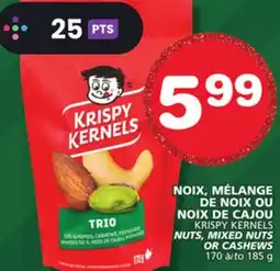 Marches Tradition KRISPY KERNELS NUTS, MIXED NUTS OR CASHEWS offer