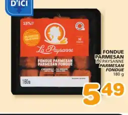 Marches Tradition LA PAYSANNE PARMESAN FONDUE offer