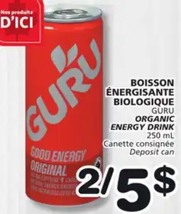 Marches Tradition GURU ORGANIC ENERGY DRINK offer