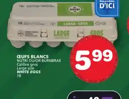 Marches Tradition NUTRI OR BURNBRAE WHITE EGGS offer