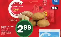 Marches Tradition COMPLIMENTS RUSSET POTATOES offer