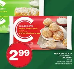 Marches Tradition COMPLIMENTS COCONUT offer