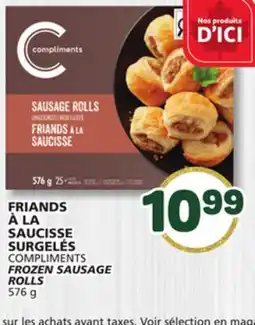 Marches Tradition COMPLIMENTS FROZEN SAUSAGE ROLLS offer