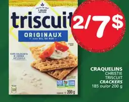 Marches Tradition CHRISTIE TRISCUIT CRACKERS offer