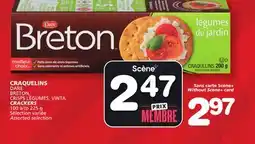 Marches Tradition DARE BRETON, CRISPS LÉGUMES, VINTA CRACKERS offer